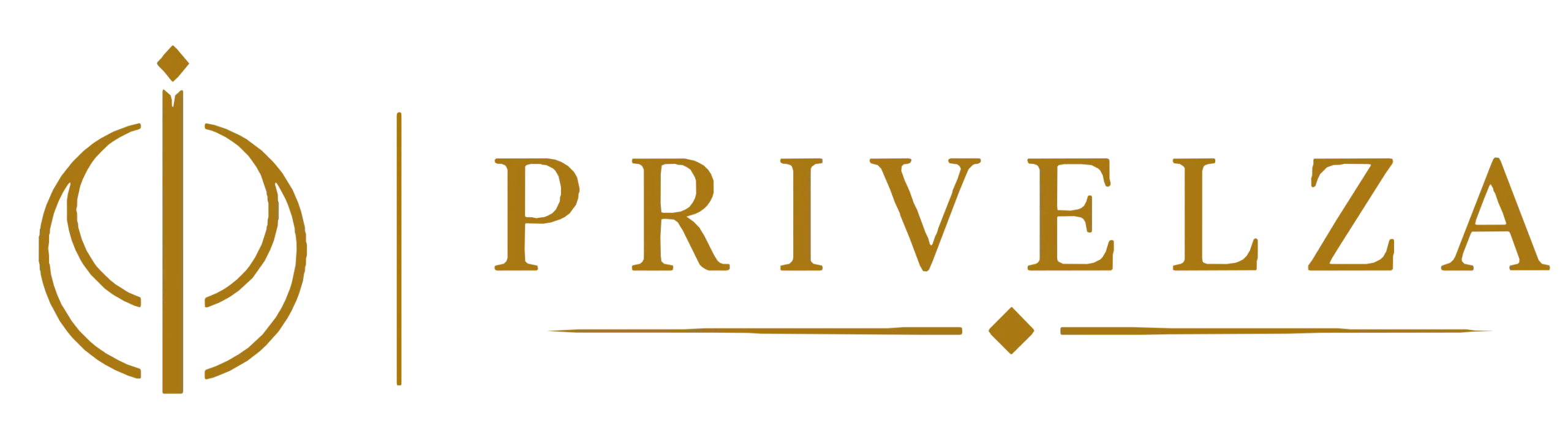 Privelza Logo gold