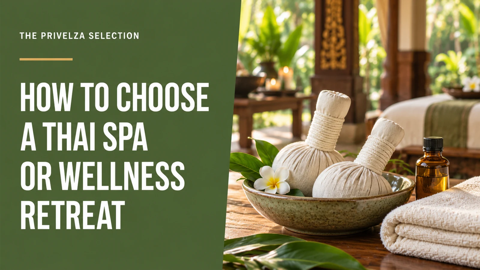 Privelza Selection — Thai Spa and Wellness Retreat